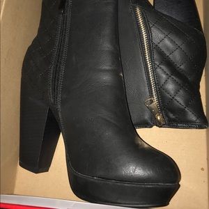 Black Platform Boots